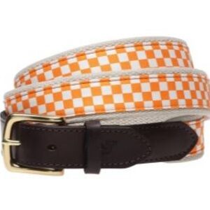 University of Tennessee UT Vineyard Vines Checkerboard Belt Size 30 NWT